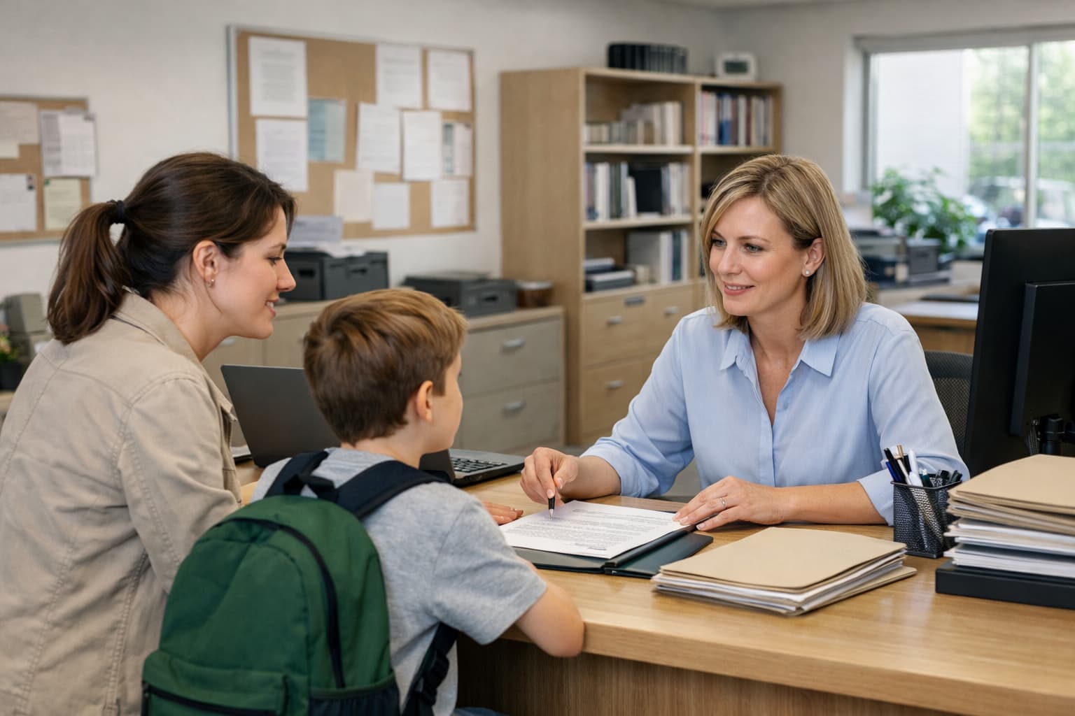 Зачисление в новую школу Свободные места в школе